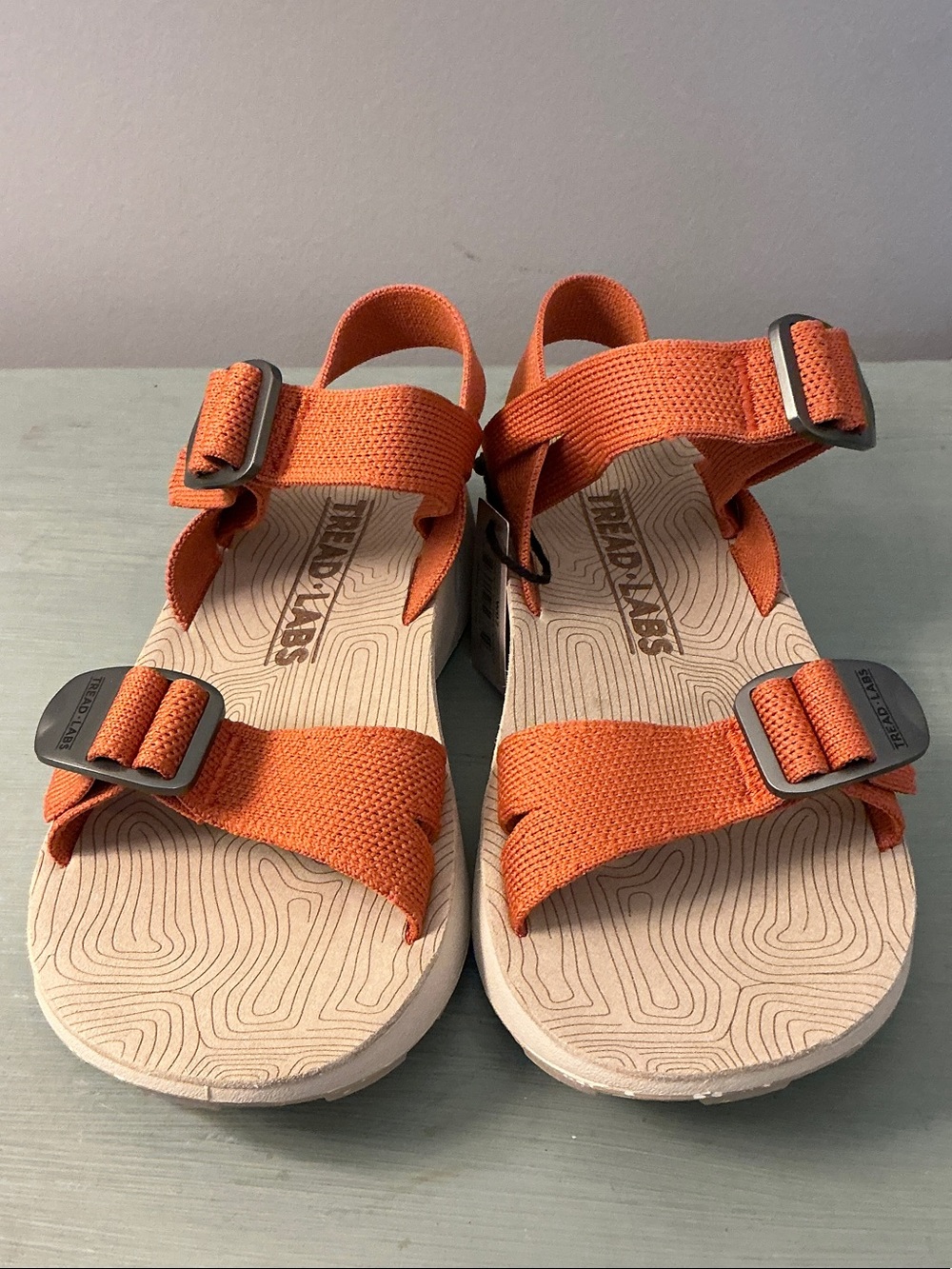 Tread Labs Women’s Salina’s Sandals Apricot size 7 NWT